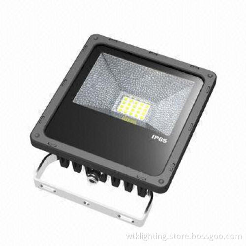 Aluminum Alloy Toughened Glass LED Flood Light, 20W